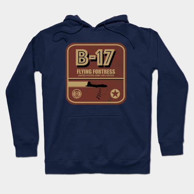 B-17 Flying Fortress Hoodie by TCP